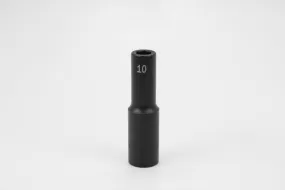 10 mm 1/2" Drive 6 Point Deep Metric Impact Socket