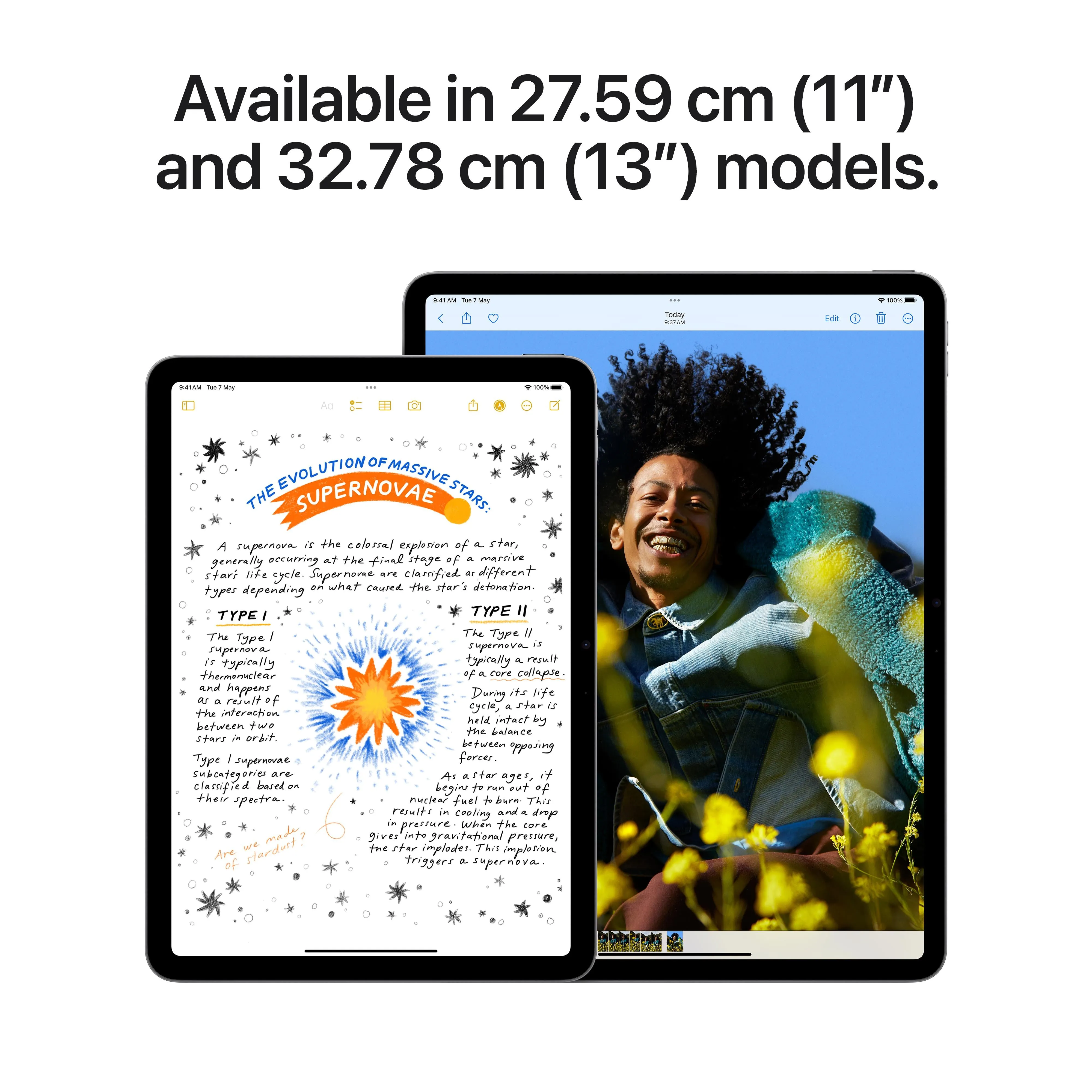 11-inch iPad Air Wi-Fi 256GB - Starlight (M2)