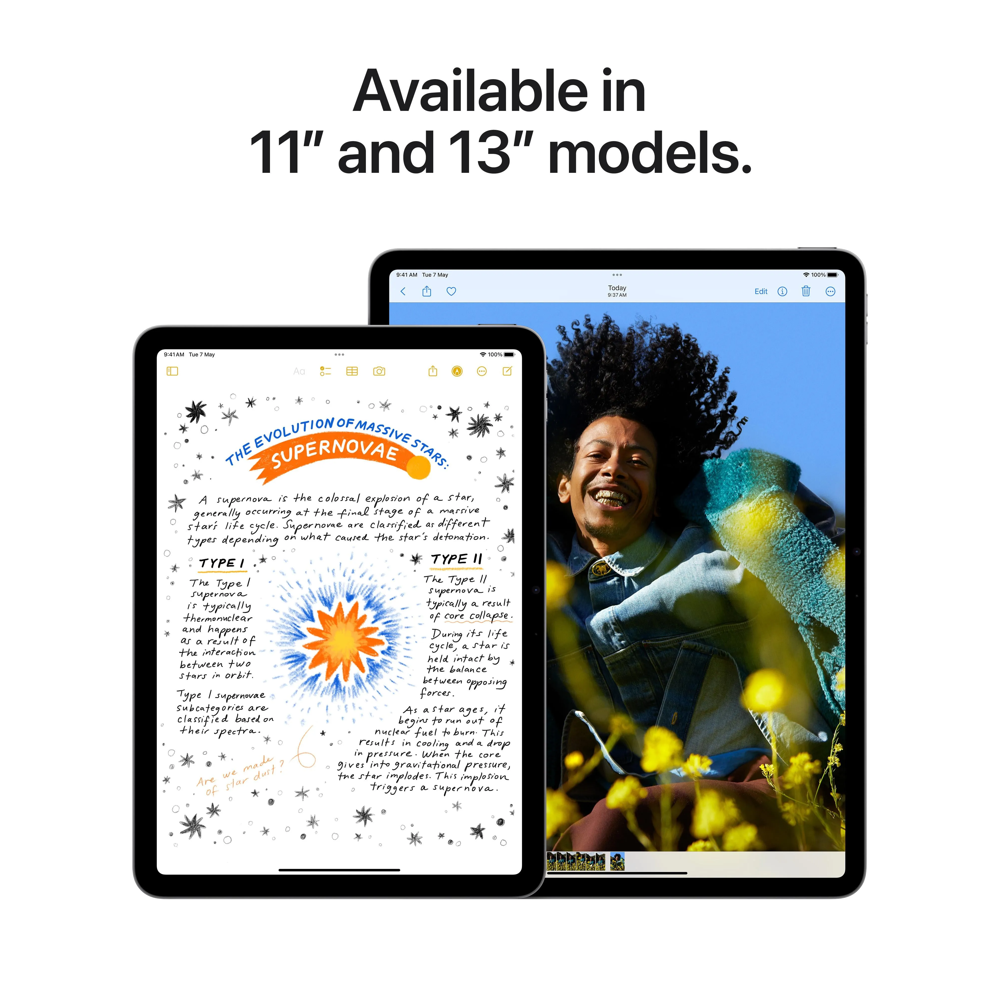 11-inch iPad Air Wi-Fi 256GB - Starlight (M2)