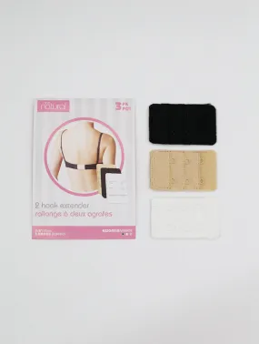 2 Hook Bra Extender - 3 Pack