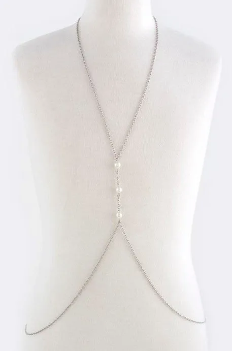 3 Pearls Body Chain