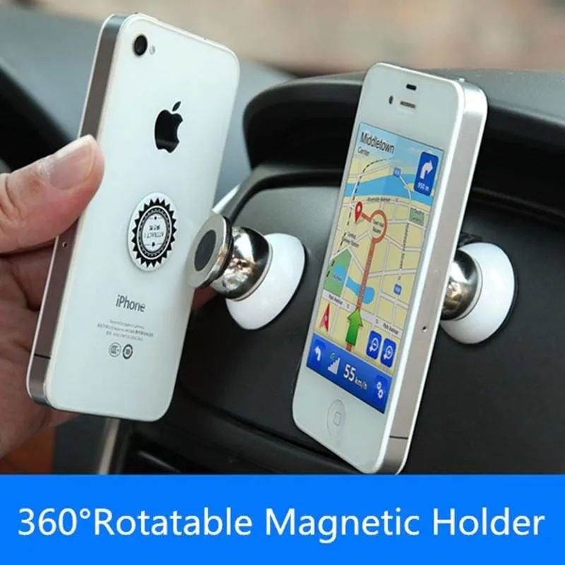 360 Degree Magnetic Car Phone Holder