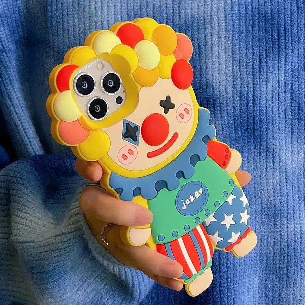 3D Clown Phone Case (For iPhones)