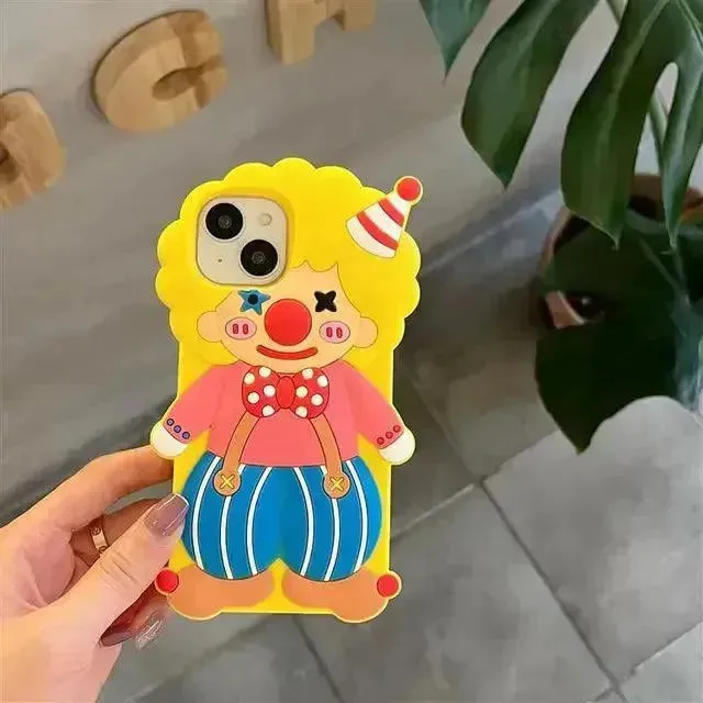 3D Clown Phone Case (For iPhones)