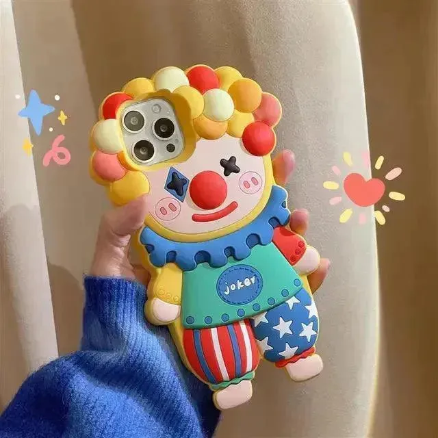 3D Clown Phone Case (For iPhones)