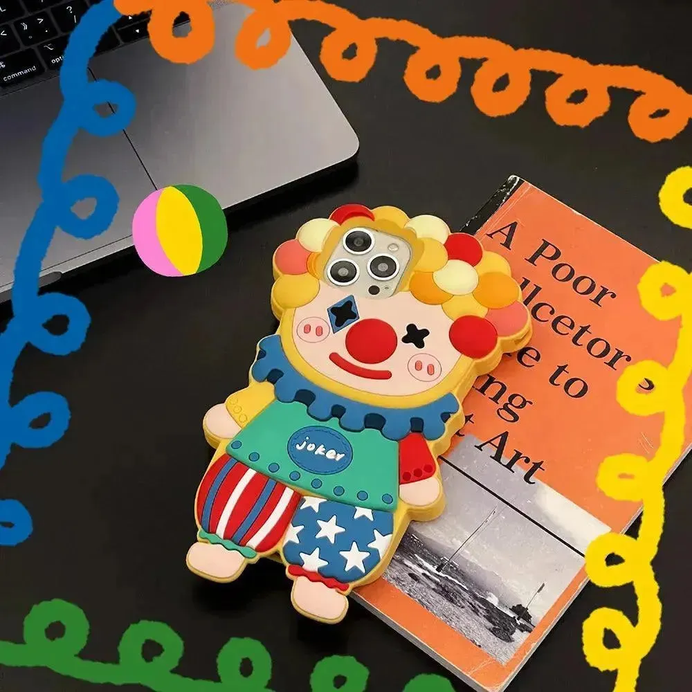 3D Clown Phone Case (For iPhones)