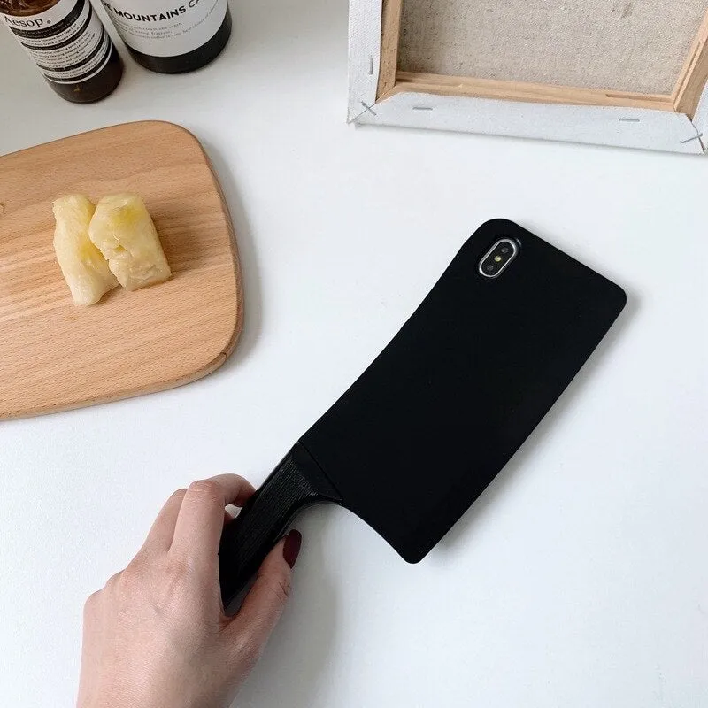 3D Kitchen Knife Plastic iPhone Case