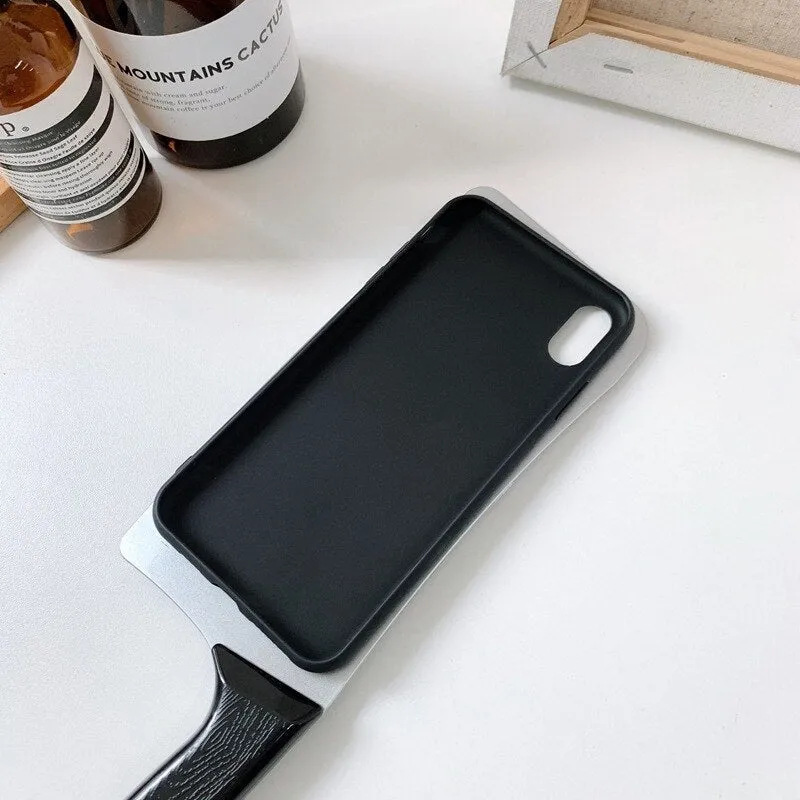 3D Kitchen Knife Plastic iPhone Case