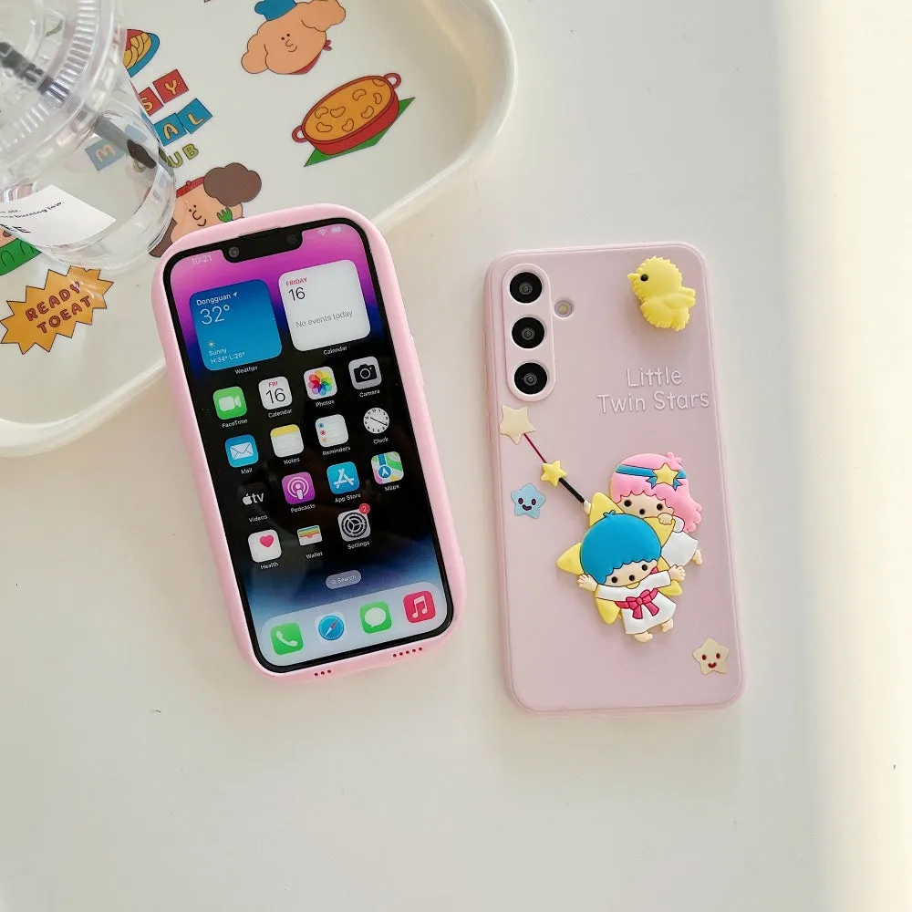 3D Spin Flower Silicone Soft Phone Case - Realme 11 Pro (5G)