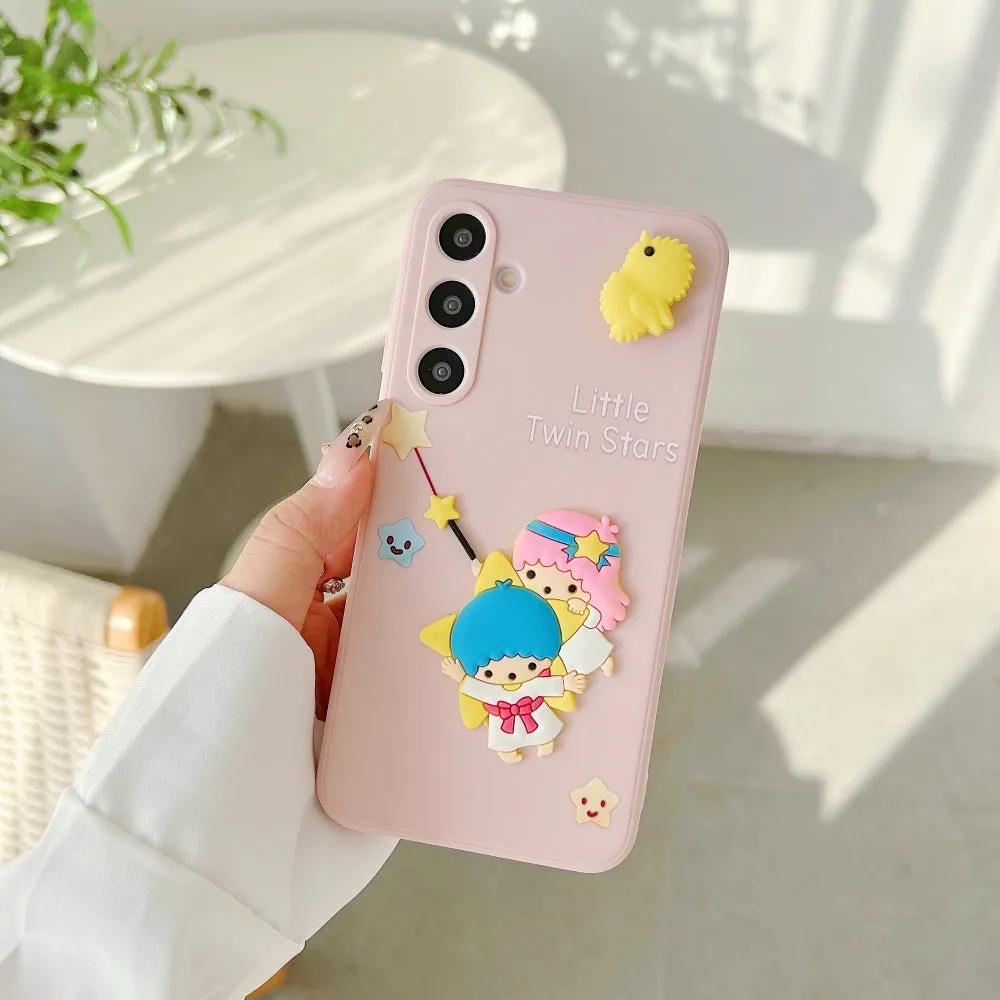 3D Spin Flower Silicone Soft Phone Case - Realme 11 Pro (5G)