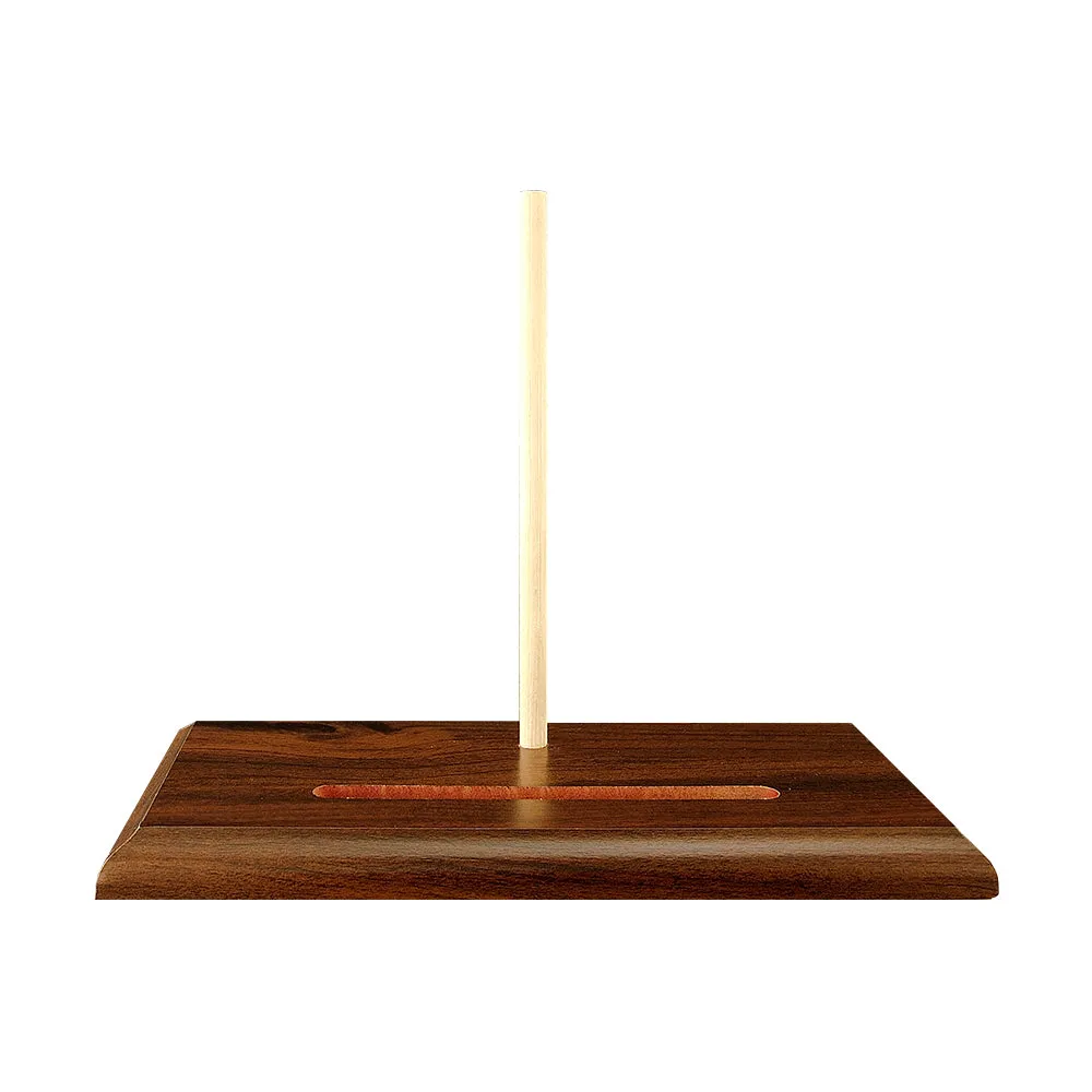 8" Wood Plate Stand