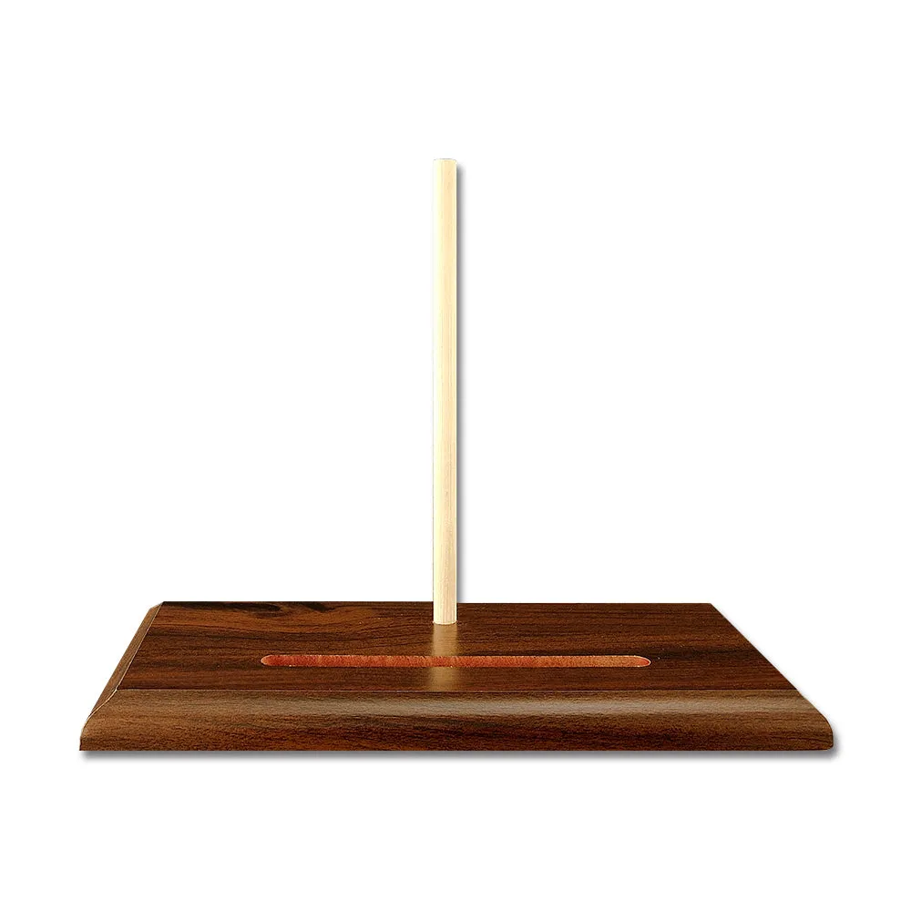 8" Wood Plate Stand