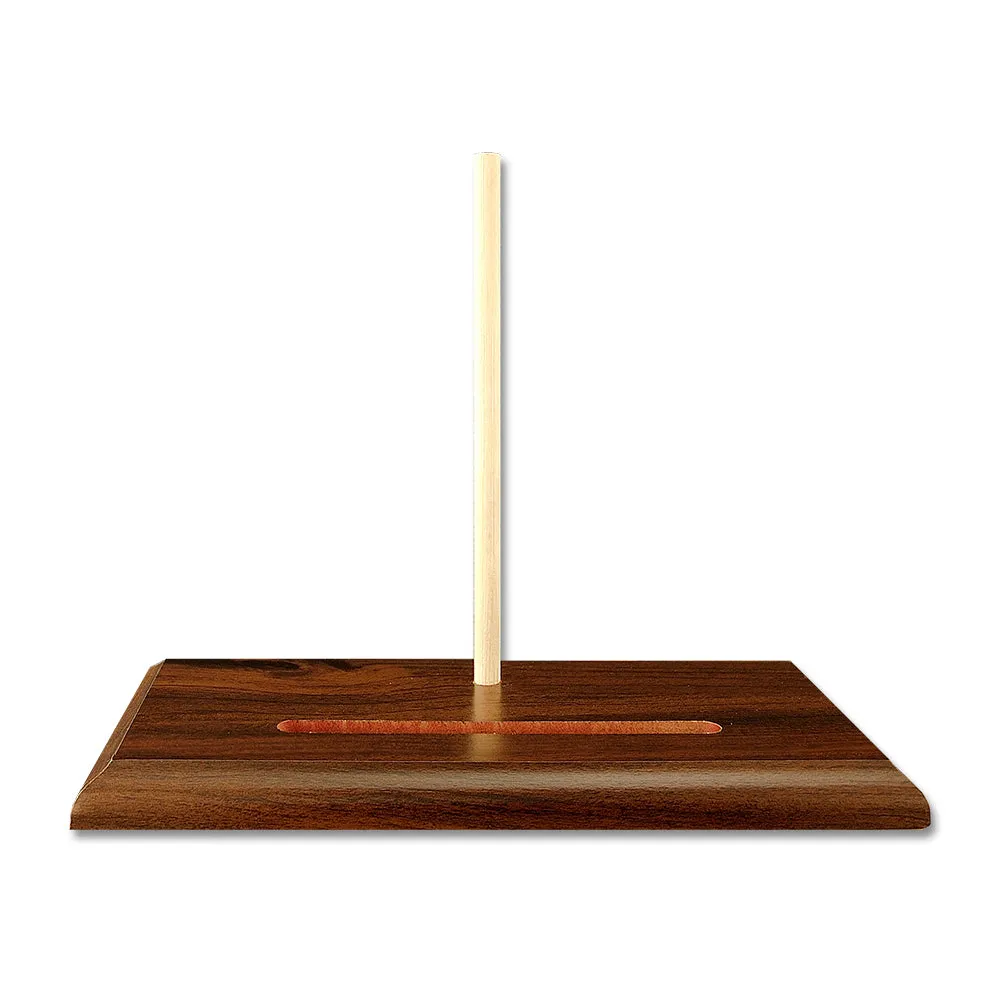 8" Wood Plate Stand