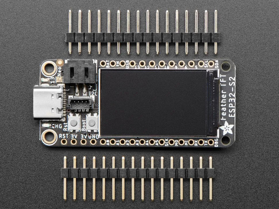 Adafruit ESP32-S2 TFT Feather - 4MB Flash, 2MB PSRAM, STEMMA QT