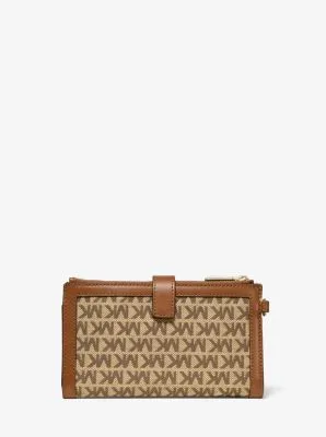 Adele Logo Jacquard Smartphone Wallet