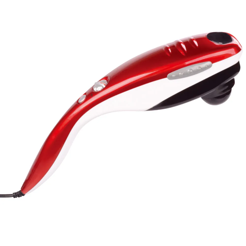 Adjustable Speed Handheld Massager, 6 Heads, Ergonomic, LED