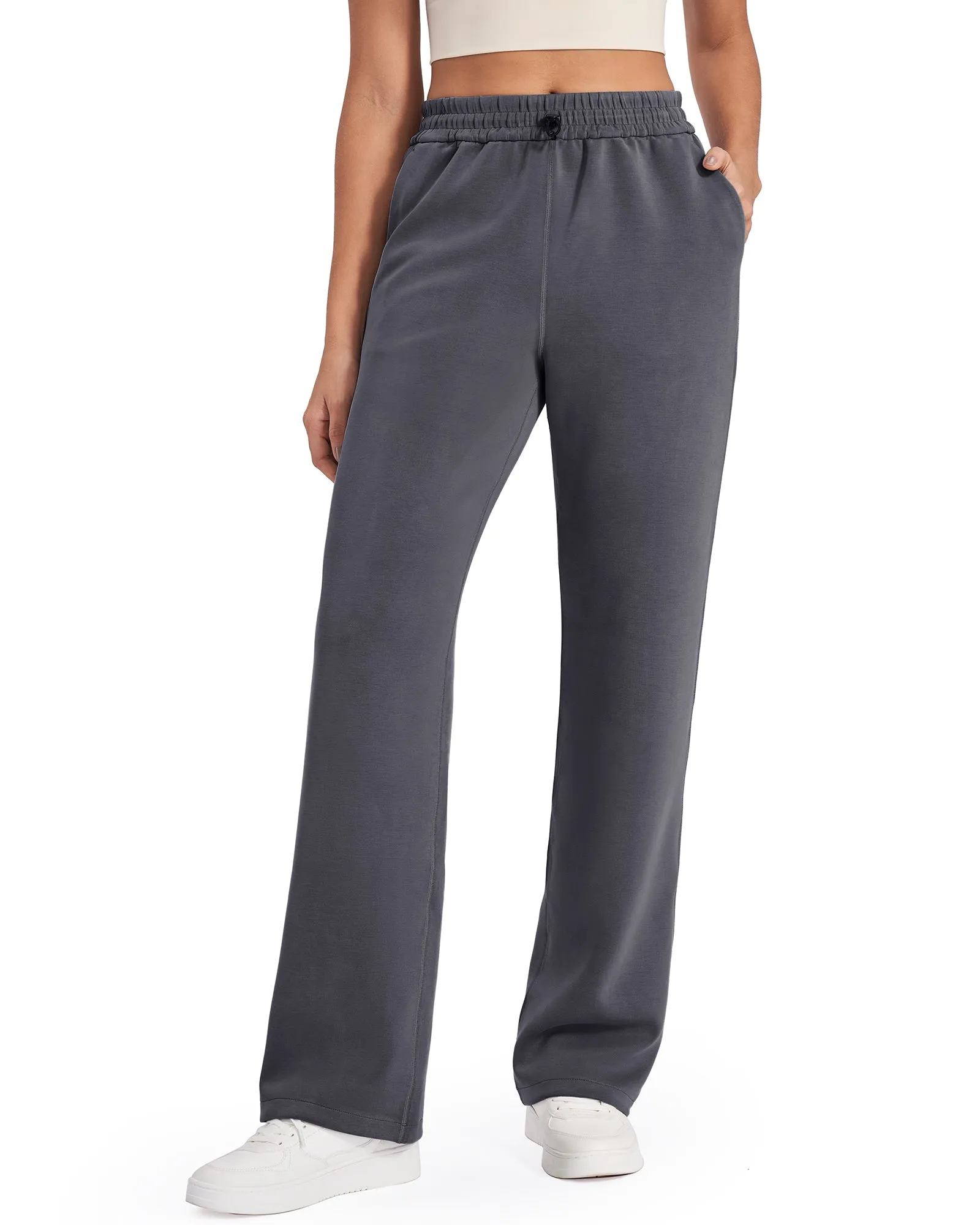 AiryBlend Mid-Waist Wide Leg Sweatpants 31