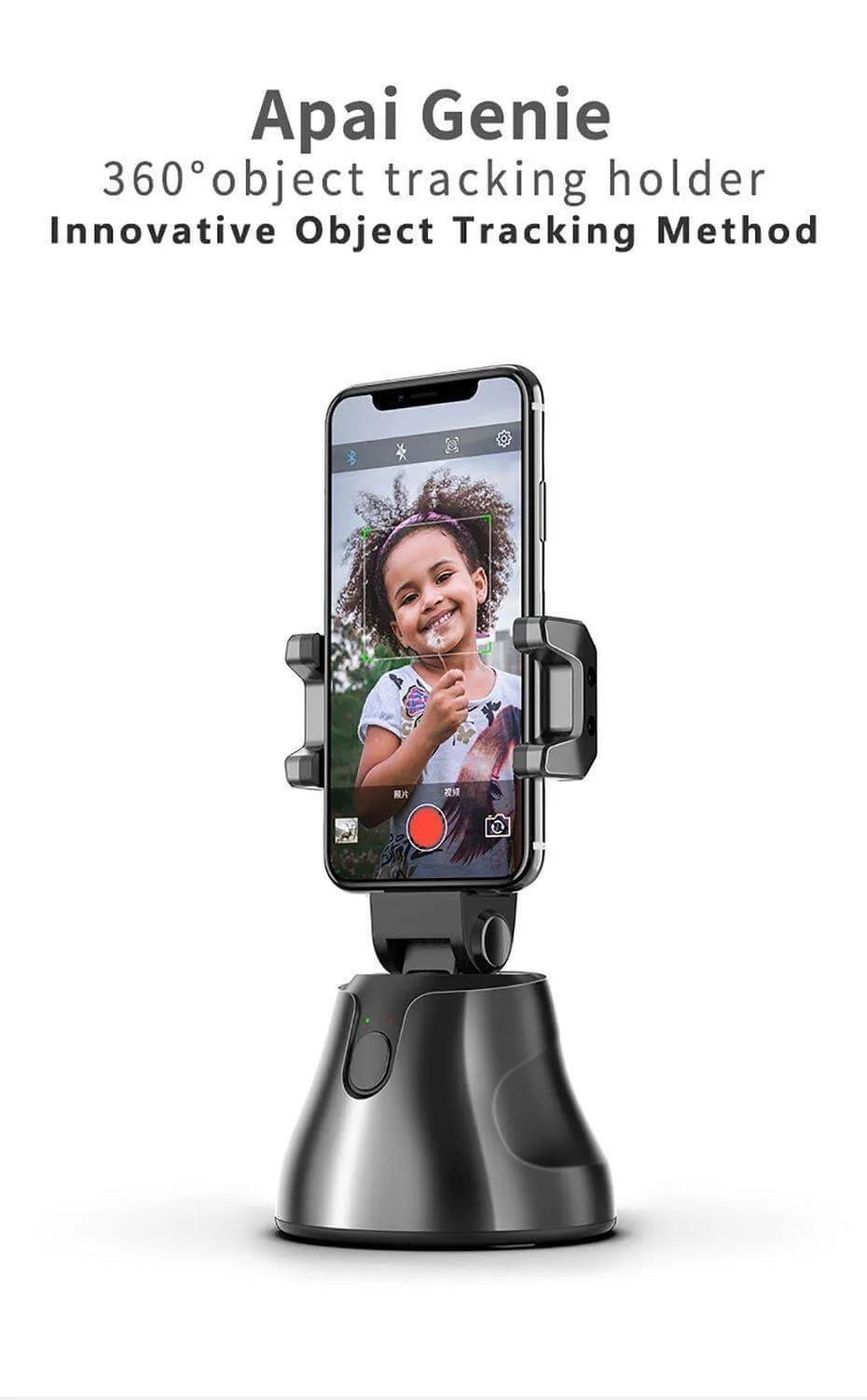 All-in-one AI 360° Smart Face Tracking Tripod