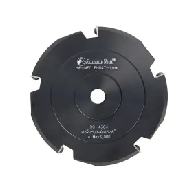 Amana 90 Degree Double Edge V-Scoring Circular Saw Blade 6 Inch x 5T with 5/8 Inch Bore RC-4304