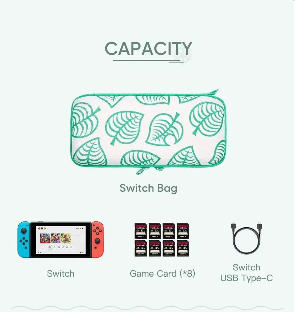 Animal Crossing Carrying Case for Nintendo Switch/Switch OLED