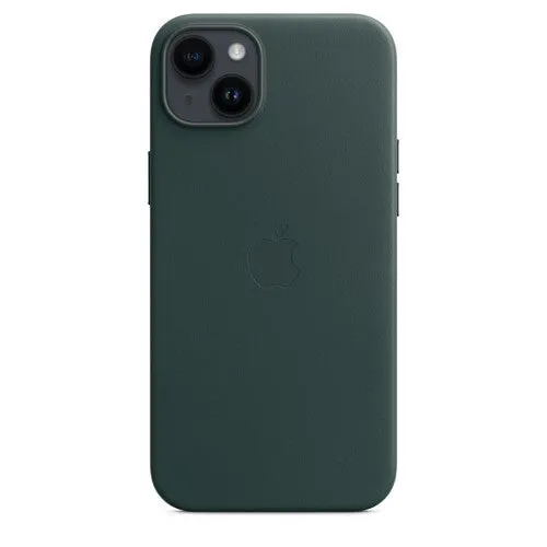 Apple iPhone 14 Plus Leather Case with MagSafe - Forest Green