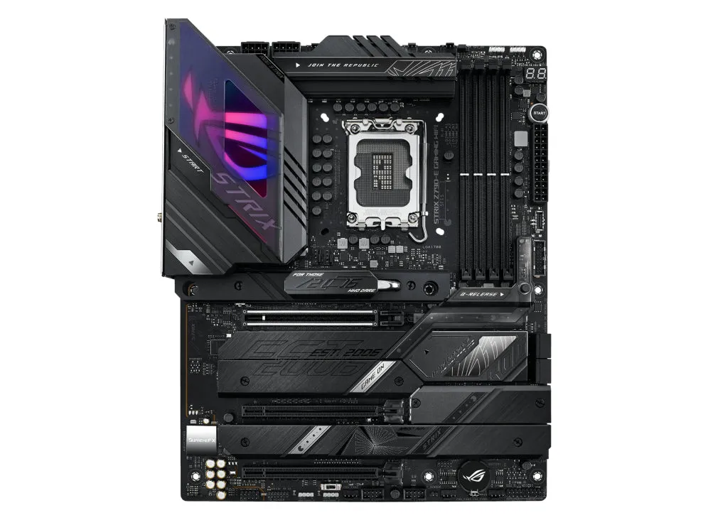 Asus Rog Strix Z790-E Gaming Wifi - Motherboard - Atx - Lga1700 Socket - Z790 Chipset - Usb-C 3.2 Gen 2X2, Usb-C 3.2 Gen