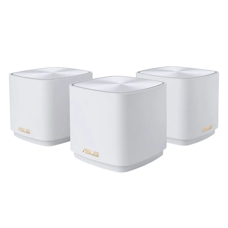 Asus Router Zenwifi Xd4 Plus Set Of 3 Ax1800 Whole-Home Mesh Wifi 6 System - 1800 Mbit/S