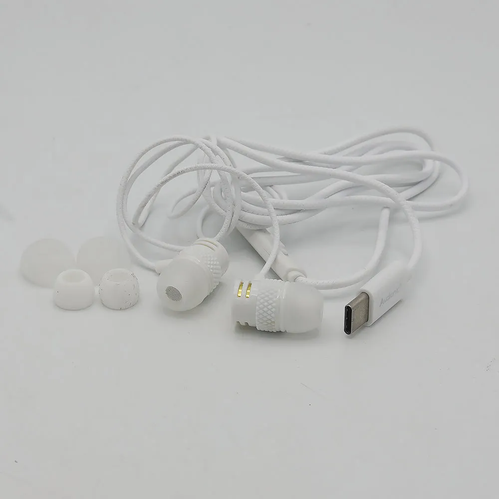 Audionic Thunder TYPE C Earphones T90 - White