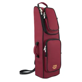 Bassoon Gig Bag (Case) by Tom & Will - Burgundy (75x25x25cm)