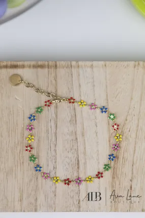 B.b Lila Precious Baby Girl Anklet * Final Sale*