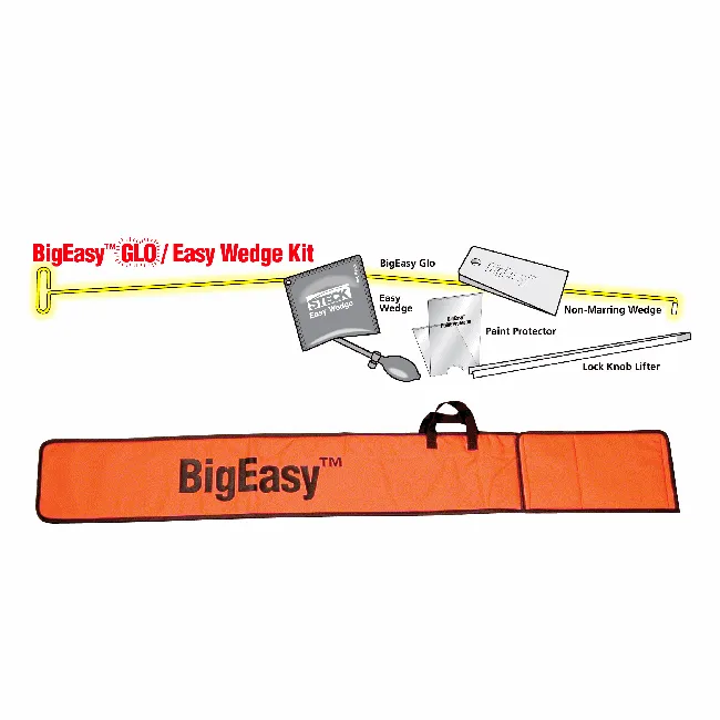 BigEasy "GLO" LOCKOUT TOOLS KIT w/ Easy Wedge & Carrying Case