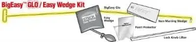 BigEasy "GLO" LOCKOUT TOOLS KIT w/ Easy Wedge & Carrying Case