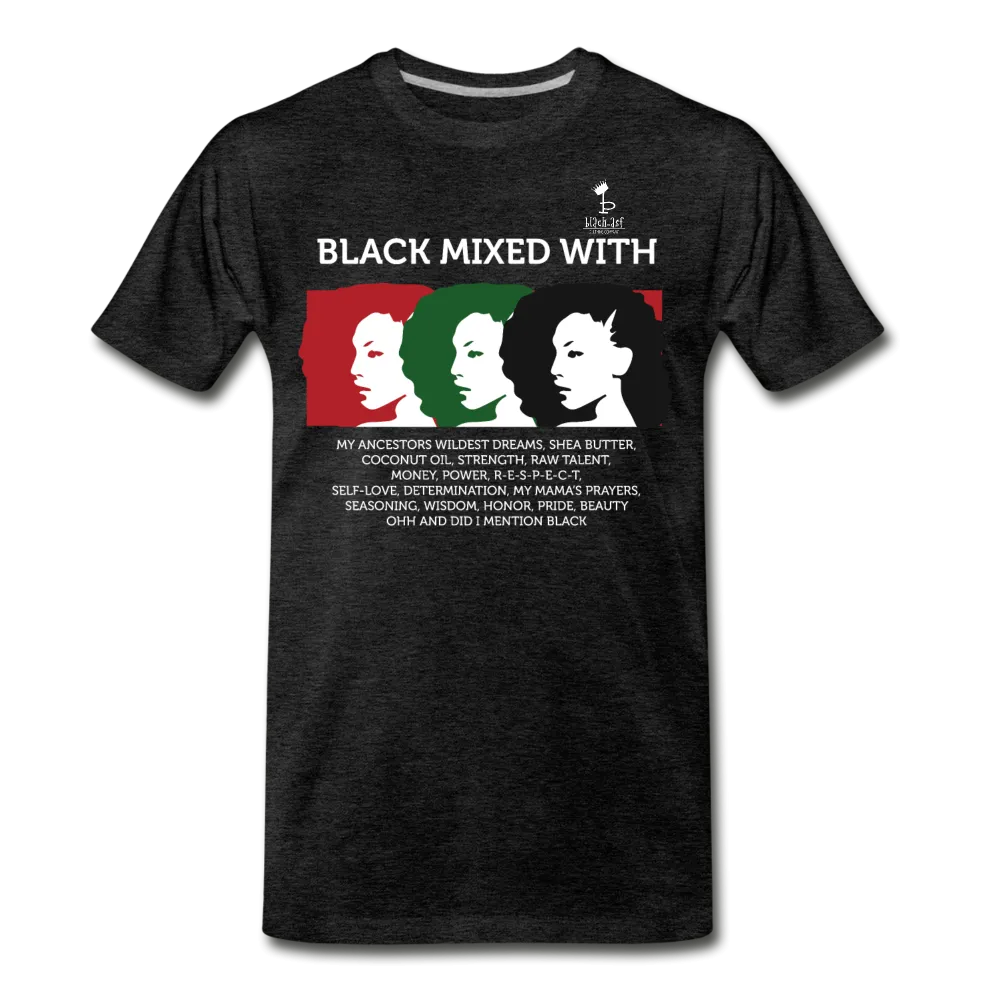 Black Mixed With - Premium T-Shirt