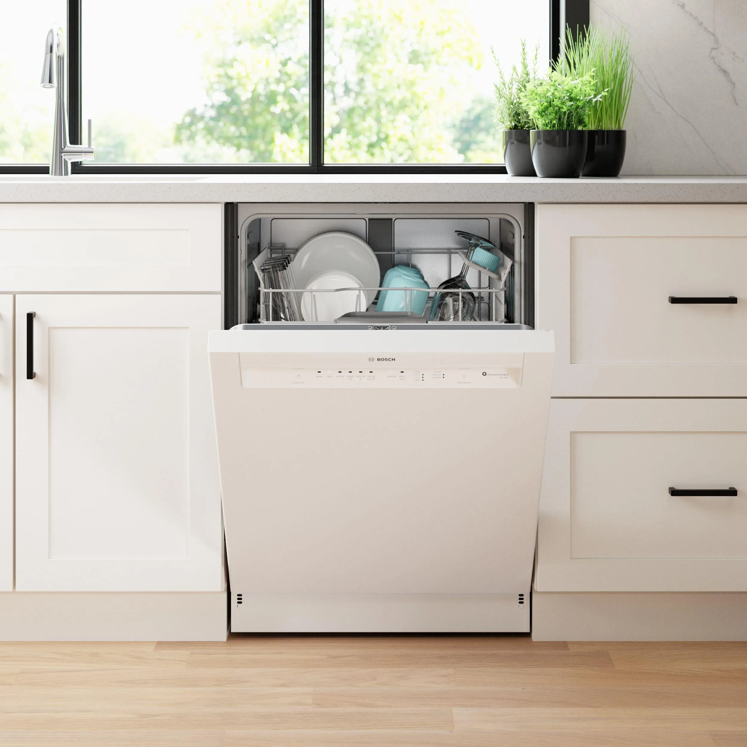 Bosch 24-inch Built-in Dishwasher with Home Connect® SHE3AEM2N