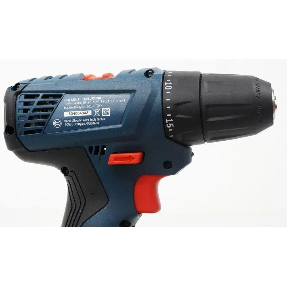 Bosch [GEN1] GSR 120-Li Cordless Drill - Driver 10mm (3/8") 12V [Contractor's Choice]