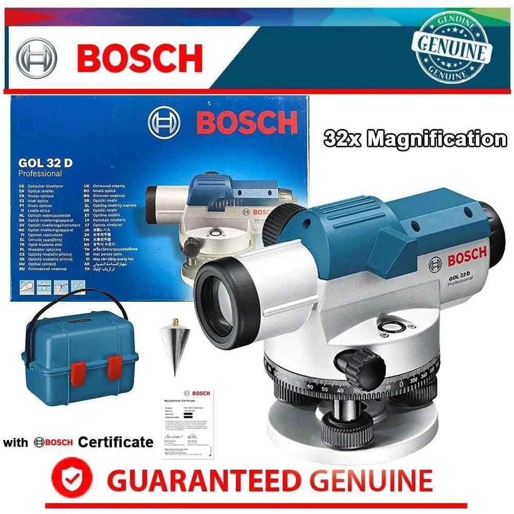 Bosch GOL 32 D Surveyor - Optical Level (120m)