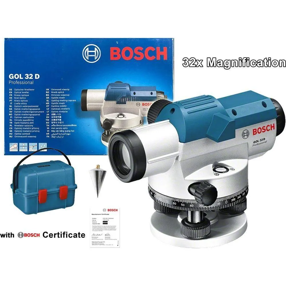 Bosch GOL 32 D Surveyor - Optical Level (120m)