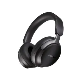 Bose QuietComfort Ultra Wireless Noise Cancelling Headphones with Spatial Audio, Over-The-Ear Headphones with Mic, Up to 24 Hours of Battery Life, Black 880066-0100