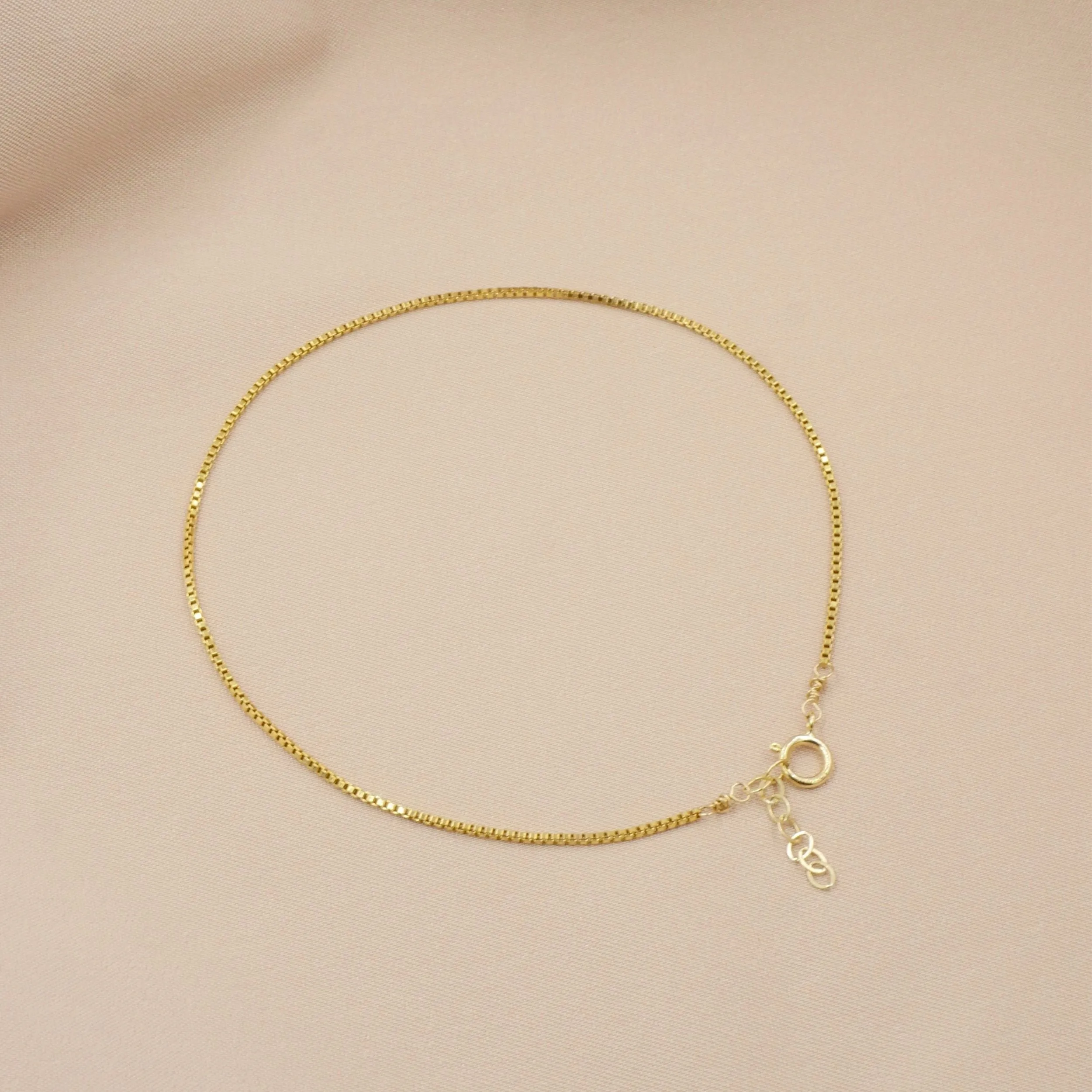 Box Chain Anklet