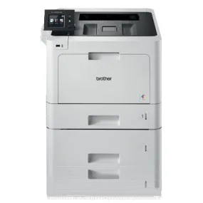 Brother Business Color Laser Printer, 512MB Memory, Ethernet, Wireless, Duplex Printing, Color Touchscreen Display, Dual Trays - HL-L8360CDWT