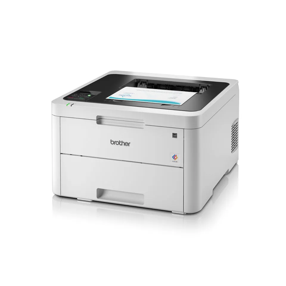 Brother HL-L3230CDW Compact Digital Color Printer, 2400 x 600 DPI, 256MB Memory, Wireless Printing, Duplex Printing - HL-L3230CDW