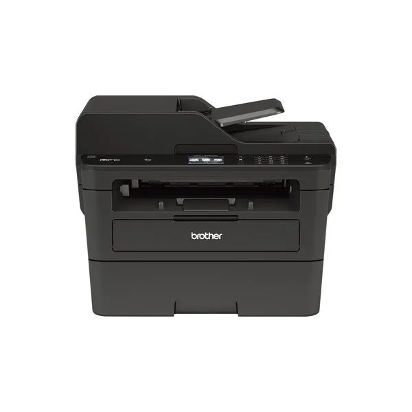 Brother MFC Monochrome Compact Laser All-in-One Printer, 256MB Memory, WiFi, Ethernet, Color Touchscreen Display - MFC-L2750dw