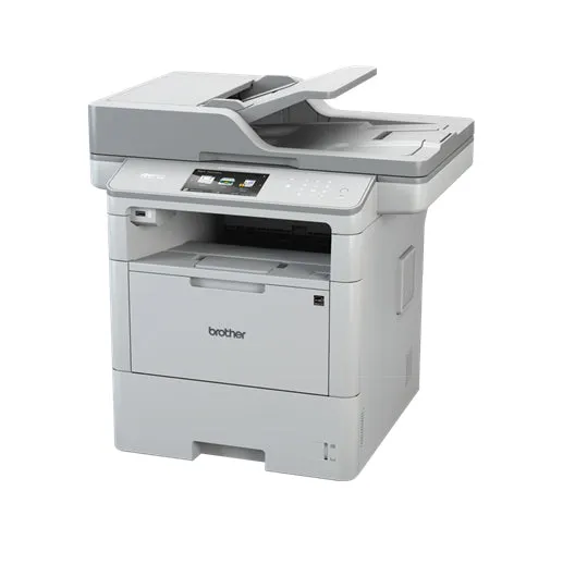 Brother MFC Monochrome Laser Multi-function Printer, 1GB Memory, Wireless, Ethernet, Color Touchscreen Display - MFC-L6900DW