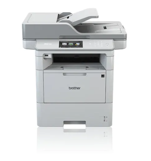 Brother MFC Monochrome Laser Multi-function Printer, 1GB Memory, Wireless, Ethernet, Color Touchscreen Display - MFC-L6900DW