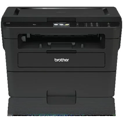 Brother Monochrome Laser Printer, 128MB Memory, NFC, Wireless & Duplex Printing, Convenient Flatbed Copy & Scan - HL-L2395dw