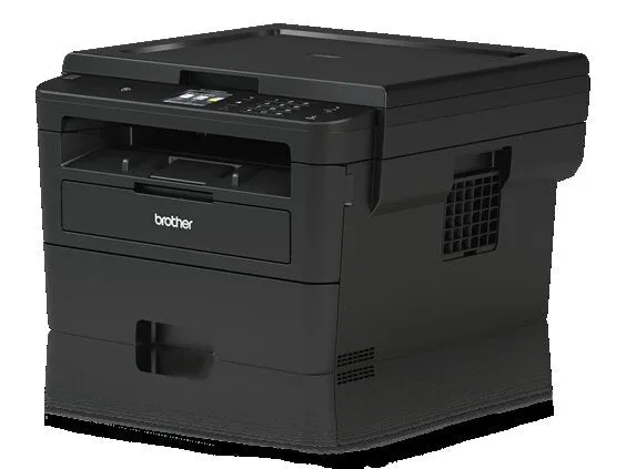 Brother Monochrome Laser Printer, 128MB Memory, NFC, Wireless & Duplex Printing, Convenient Flatbed Copy & Scan - HL-L2395dw