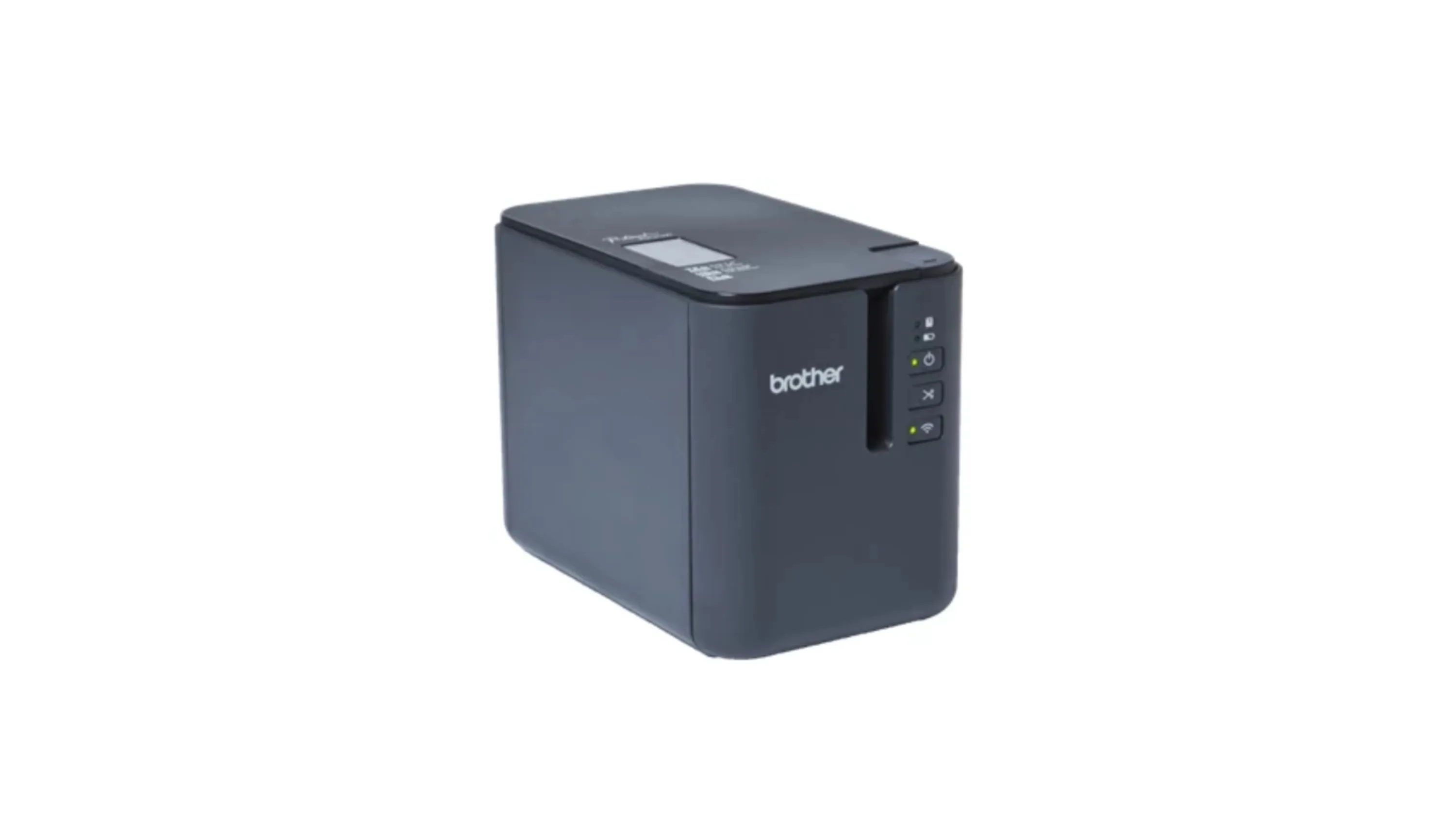 Brother P-Touch Wireless Desktop Label Printer, Monochrome, USB, Serial, WLAN, 6MB Memory, Laminated Thermal Transfer - PT-P900W