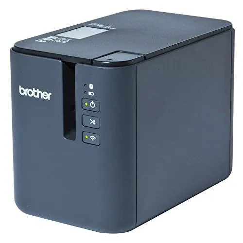 Brother P-Touch Wireless Desktop Label Printer, Monochrome, USB, Serial, WLAN, 6MB Memory, Laminated Thermal Transfer - PT-P900W