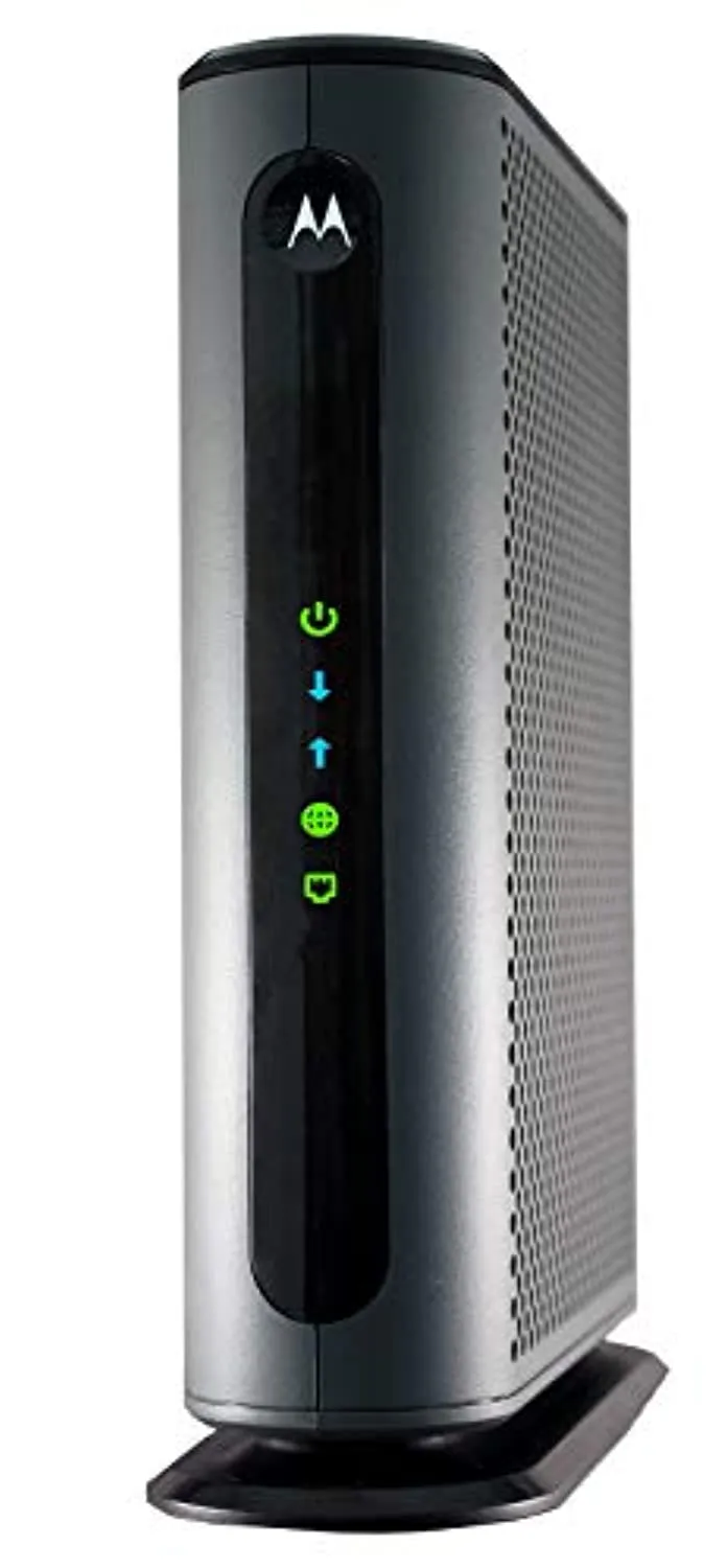 Cable Modem, 6 Gbps Max Speed. Approved for Comcast Xfinity Gigabit, Cox Gigablast, and More, Black