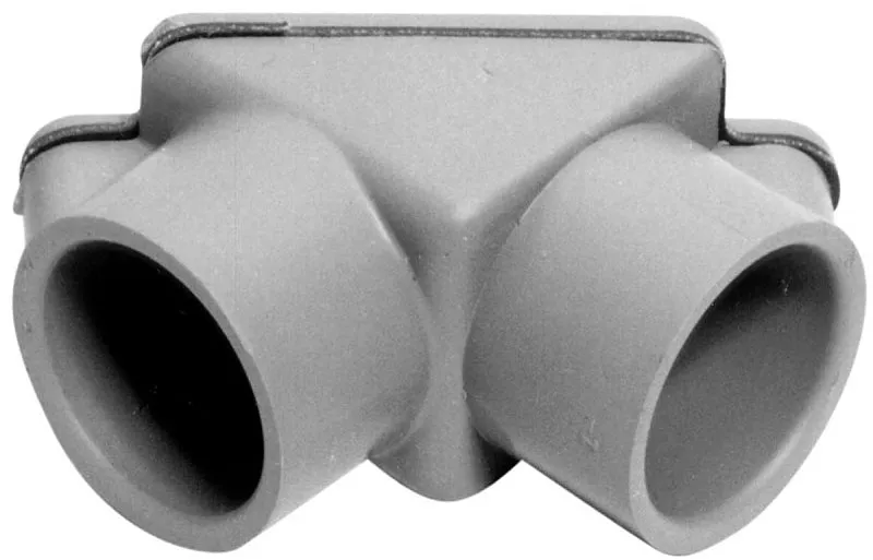 Carlon E990ER-CAR Access Pull Elbow, PVC, Gray :EA: QUANTITY: 1